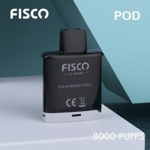 FISCO XPOD STRAWBERRY KIWI – 8000 PUFFS (POD ONLY)